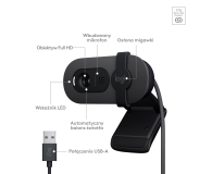 LOGITECH BRIO 100 grafit 960-001585 - 1172736 - zdjęcie 11